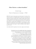 Chico Xavier e a Cultura Brasileira - Bernardo Lewgoy.pdf